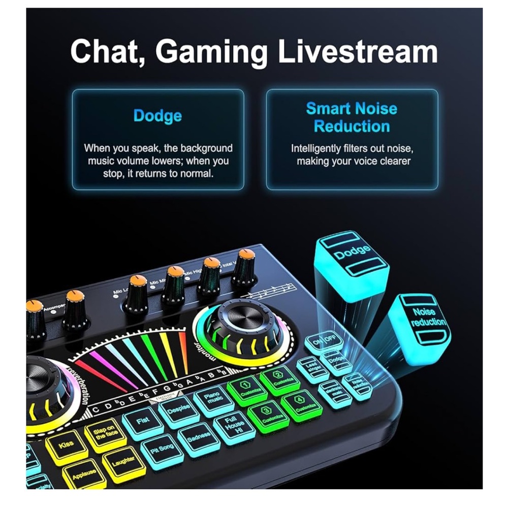 Multicolor Audio Mixer NWT - Picture 4 of 9